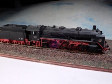 H0 D DR Dampflokomotive BR 18 007, XVIII HV,  2C1,  Ep.III,  Wagnerwindleitbleche, FDJ Emblem