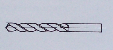HSS Spiralbohrer Zylinderschaft 2,3mm