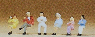 N Figur sitzende Personen
