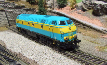 H0 SNCB NMBS Typ 55 Diesellok 5515 blau dig.