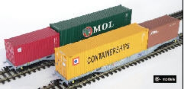 H0 SBB Containertragwagen Cargo 4A