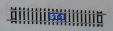 N Bahnausstattung Gleis gerade 87mm, mit Anschlussdraht, Code 80,
