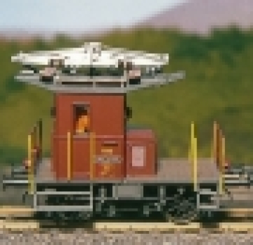 H0 Bahnfahrzeug Ch SBB elektr. Rangiertraktor TE 1, 2A, braun, kurzes Dach,