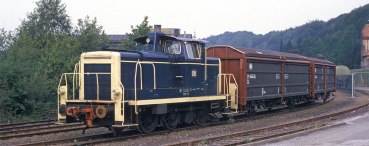H0 D DB Diesellokomotive  V261,  261 158- 0, 3A, Ep.IV, L= 105,7mm, R= mind. 360mm, Stangenantrieb,