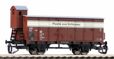 TT D DR Güterwagen G02 ged. 2A Ep.IV mit Bremserhaus