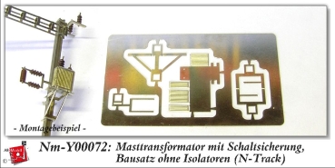nm BS Masttransformator inkl. Schaltsicherung ohne Isolator