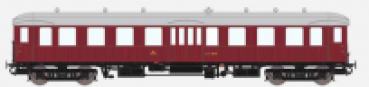 H0 DK DSB Personenwagen 3629,  4A,  Ep.III,