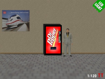 TT Dr. Pepper Getränkeautomat bel- 8- 12V