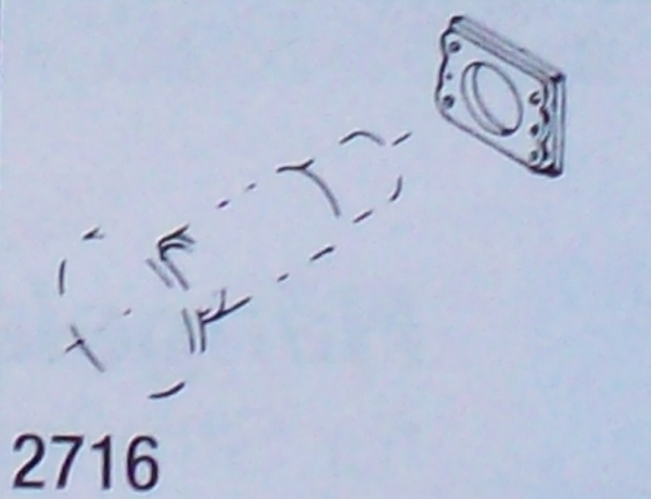 0 Bahnausstattung BS MS Sockelplatte für Puffer , St. 4x