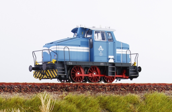 H0 D PRI Diesellokomotive Henschel Ep.IV  blau Stange