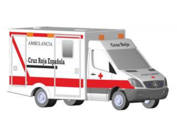 N D RTW Wietmarscher Ambulanzf  " Cruz Roja Espana "