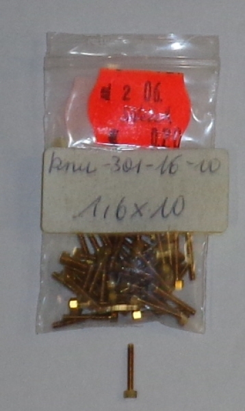 MS Schraube 1,6x 10mm