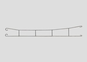 H0 Oberleitungsfahrdraht Übergangsstück 142 mm