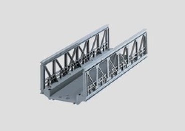 H0 C Gleis Gitterbrücke 180mm