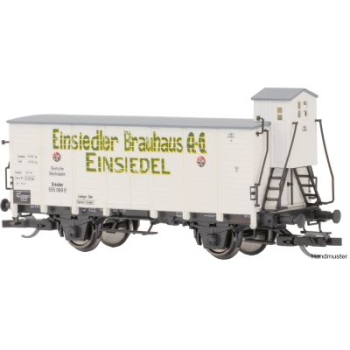 TT D DRG Bierwagen " Einsiedler ", mit Bremserhaus, 2A, Ep.II, etc............................................................