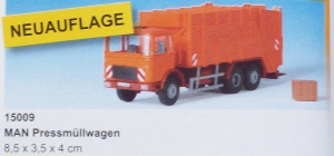 H0 Nutzfahrzeuge BS LKW MAN Pressmüllwagen, etc................................................................