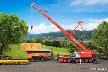 H0 Nutzfahrzeuge BS Demag AC 665 Teleskopkran mit Superlifteinrichtung, etc.........................................................