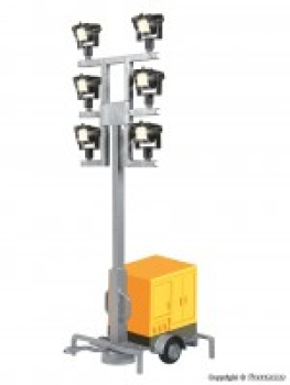 H0 eMotion LKW Anhänger Leuchtgiraffe mit LED 6x, weiß, H=6,9cm, H= 8,8cm, etc.............................................................