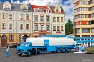 H0 Nutzfahrzeuge BS LKW MB Rundhauber mit ARAL Tankwagen, L=16,4x 3,5x 4cm, etc........................................................................