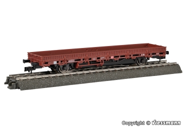 H0 RailMotion Niederbordwagen mit Antrieb, 2A, braun, etc.................................................................