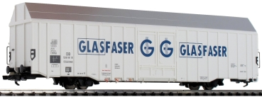 H0 D DB Großraum- Güterwagen Hbbks, Nr.536 181, 2A, Ep.III, L=192mm, " Glasfaser ", etc........................