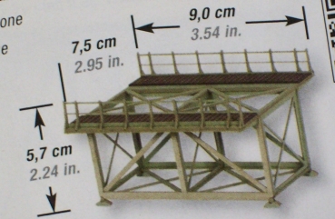 H0 Geländegestaltung BS Laser Cut Vorfluter Brücke 1gl., etc.........