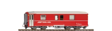 H0m Bahnfahrzeuge Ch RhB Packwagen DZ 4232, 4A, Ep.V- VI, rot, etc....................................