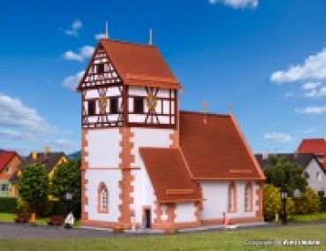 N Gebäude BS Kirche Schanbach, L=13,3x 7,5x 13,6cm, etc.......................................................................................