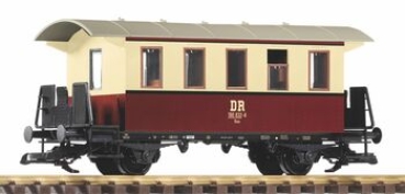 G D DR Personenwagen, rot/ beige, 2.Kl., 2A, Ep.III, etc............................................................................................