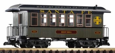 G USA Personenwagen " Santa Fe Railroad  ", 4A, L=365mm, R=600mm, etc........................................................