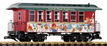 G USA Personenwagen " North Pole Express  ", 4A, L=365mm, R=600mm, etc.......................................................