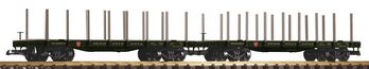 G USA PRR Rungenwagen Set, 2x, " Pennsylvania Railroad ", 4A, L=736mm, R= 600mm, etc.................................................