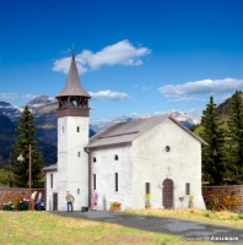 H0 Gebäude BS Antoniuskapelle Saas Grund, L= 17,5x 12x 17,5cm, etc.............................................................................