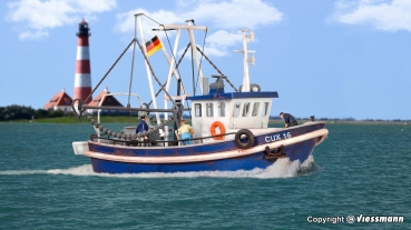 H0 Schiffe/ Boote BS Krabbenkutter Cux 16, L=16,0x 7,0x 8,0cm, etc............................................................................