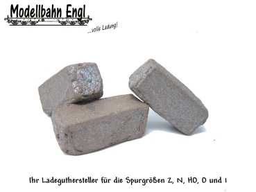 H0 Zubehör Schrottwürfel lang rostig 3x  30x 15mm