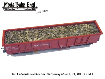 0 Zubehör Schredderholz 1       320x 56mm