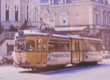 H0 D Straßenbahn Westwaggon Gelenkwagen 2x 2A Ep.III Sänfte