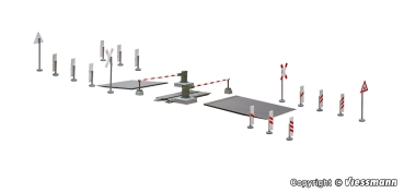 elektro H0 Bahnschranke EBÜT 80, vollautomatisch, etc................................................................