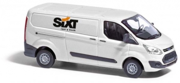 H0 D LKW Ford Transit Custom Kastenwagen, Autovermietung , Sixt, weiß, etc.....................