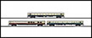 N D DB Reisezugwagen Set 3x 4A Ep. Museumszug IC