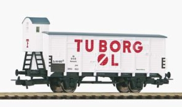 H0 DK DSB  Güterwagen ged. mit Bremserhaus, GO2, 2A, Ep.III,  "TUBORG ", etc.......................................