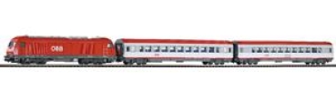 H0 A ÖBB Personenzu-Set BR Rh2016 und 2 IC-Personenwagen 4A Ep.V/VI SmartControl