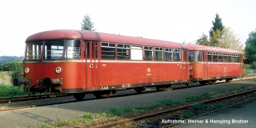 H0 D DB Schienenbus-Beiwagen BR 998 Ep.IV