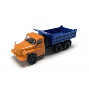 H0 LKW CS Tatra 148, 3A, Kipper, orange- blau