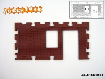 0 Gebäude Kreuz- Blockverband Element 1   120x 60