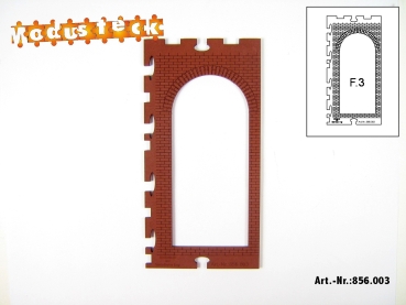 0 Gebäude Kreuz.- Blockverband Element 3.1  60x 120mm