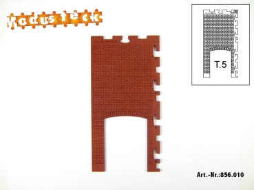 0 Gebäude Kreuz.- Blockverband Element 3.1  60x 120mm