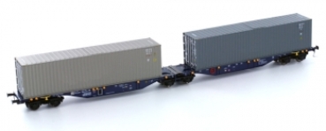 N Containertragwagen bel. 4A Ep.    " MOL 2