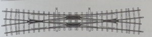 H0m Gleismaterial Doppelkreuzungsweiche 220mm, 12°, etc......................................................................