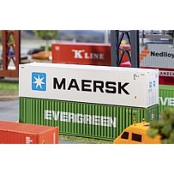 H0 Ausstattung BS Container MAERSK, 40´, Ep.V, 140x 28x 33mm, etc............................................................................